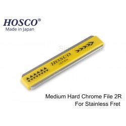 ตะไบ Fret ชุบ Hard Chrome แข็งพิเศษ 2R สำหรับ Fret Stainless